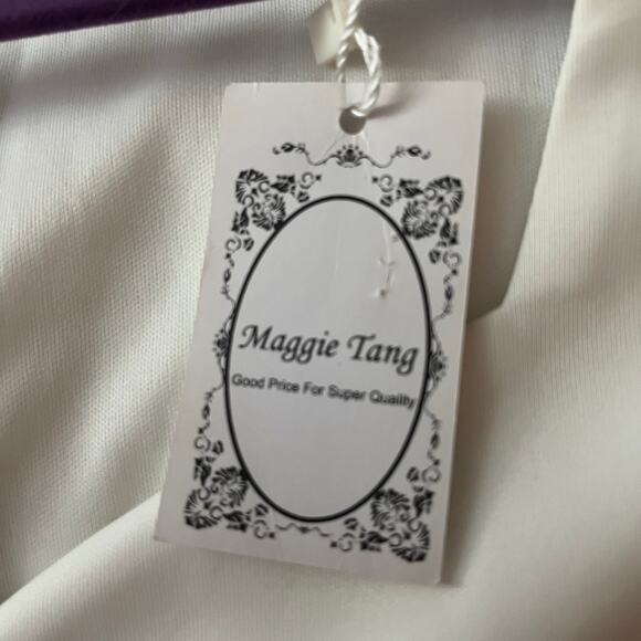 FIRE Womens Bling White Scuba Rhinestone Blingy Peplum Dress 4 Bridal Wedding - Picture 11 of 12